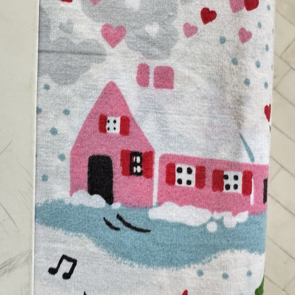 Cath Kidston London 3 Pc TWIN Christmas Village Winter Sheet Set 100% Cotton - Picture 7 of 10